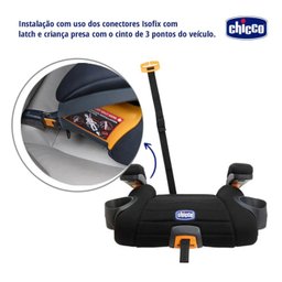 Assento Infantil de Elevação para Carro GOFIT PLUS Chicco Pretopara Carro GOFIT PLUS Chicco Preto - 7 Assento Infantil de Elevação para Carro GOFIT PLUS Chicco Pretopara Carro GOFIT PLUS Chicco Preto - 7
