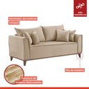 Ver imagem 2 de Sofá 4 lugares com Almofadas Porto