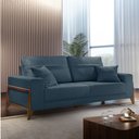 Ver imagem 1 de Sofá 4 lugares 220cm com Almofadas Milão