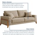 Ver imagem 6 de Sofá 4 Lugares 220cm com Almofadas Milão