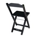 Ver imagem 4 de Conjunto De Mesa Dobrável 60x60 Com 4 Cadeiras Deco Preto Cor: Preto