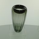 Ver imagem 3 de Vaso Decorativo de Vidro Fumê 25x13x13cm Enfeite Sala Mesa Estante Aparador