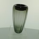 Ver imagem 6 de Vaso Decorativo de Vidro Fumê 25x13x13cm Enfeite Sala Mesa Estante Aparador