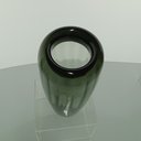 Ver imagem 4 de Vaso Decorativo de Vidro Fumê 25x13x13cm Enfeite Sala Mesa Estante Aparador