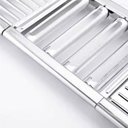 Ver imagem 3 de Fatiador Cortador Multifuncional Inox Ralador com Pote 9 Peças Vegetais Alho Cebola Queijo