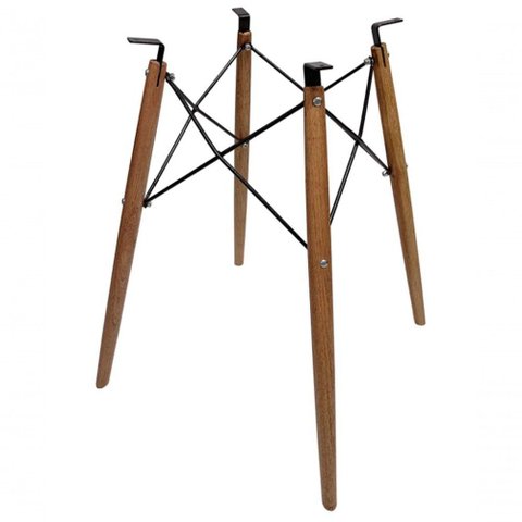 Pe Palito Base Eiffel C. Eames para Mesa Tampo de até 110cm