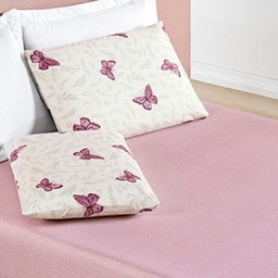 Jogo Lençol Cama Casal 4 Peças Micropercal 200 Fios Avere:borboletas - 3