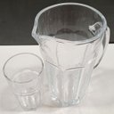 Ver imagem 3 de Jogo 7 Peças Jogo de Refresco de Cristal 1L/300ml Transparente 20.5x17.5x12.0cm