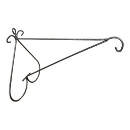2 Suportes de Parede 19cm Pendurar Plantas Pendente Coração - 1