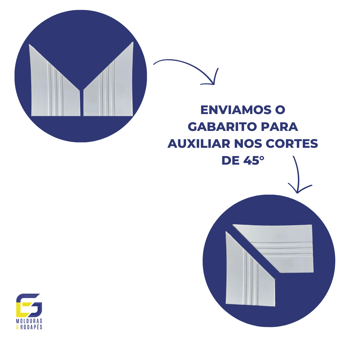 Moldura Guarnição Rodameio Eva Autocolante Lua 10cmx5mm 5 Metros - Branco - 4