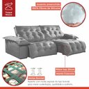 Ver imagem 5 de Sofá Retrátil e Reclinável 230cm Istambul