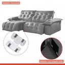 Ver imagem 6 de Sofá Retrátil e Reclinável 230cm Istambul