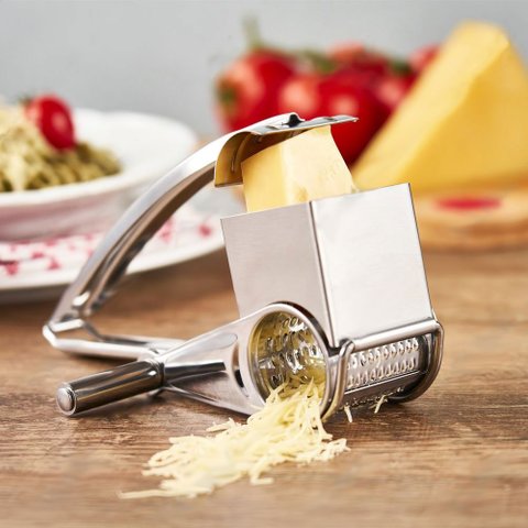 Ralador de Queijo triturador de alimentos Aço Inox