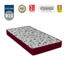 Colchão D33 78x188x14 - Lateral Vinho Premium - 2