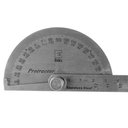 Ver imagem 3 de Transferidor de Grau Tipo Meia Lua - Capacidade 0 - 180° - 4gp