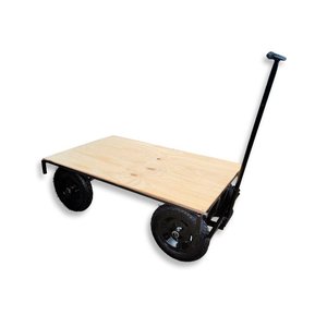 Carrinho de Carga Plataforma Médio 300 Kg Rolwes