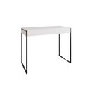 Ver imagem 2 de Aparador Industrial Califórnia 137x40 Ferro Preto Tampo Branco