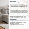Sofá Retrátil e Reclinável 4 Lugares 290cm 6 Almofadas Dubai   - 12