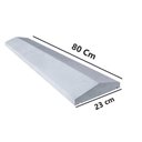 Ver imagem 5 de Forma Molde Chapéu Acabamento Muro Pingadeira Capa 23x80cm