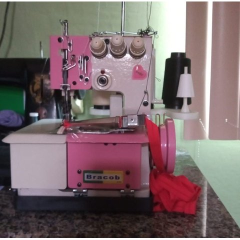 Galoneira 3 Agulhas Baby com Motor 250w+aparelho Viés-