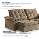 Ver imagem 6 de Sofá Modulado Retrátil e Reclinável 290cm Genebra