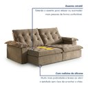 Ver imagem 5 de Sofá Modulado Retrátil e Reclinável 290cm Genebra