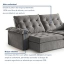 Ver imagem 6 de Sofá Modulado Retrátil e Reclinável 290cm Genebra