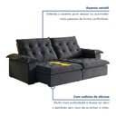 Ver imagem 4 de Sofá Modulado Retrátil e Reclinável 290cm Genebra
