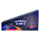 Ver imagem 2 de Patinete Infantil com Assento 2 em 1 - Azul e Vermelho