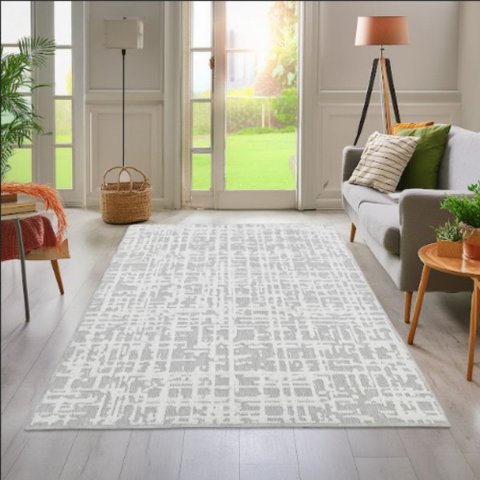Tapete Turco Twiste T298a Bege Creme 1,60x2,30m Abdalla
