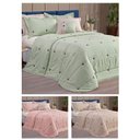 Ver mais imagens de Colcha Queen Size Brianna 200 Fios Bordado Super Luxuoso Botao:verde