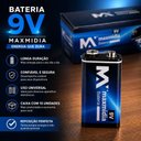 Ver imagem 3 de Kit 10 Bateria 9V Caixa Original Pilha Energy Pack Longa Duracao Eletronicos Alarmes Controles Repos