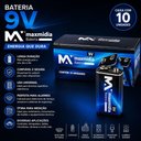 Ver imagem 4 de Kit 10 Bateria 9V Caixa Original Pilha Energy Pack Longa Duracao Eletronicos Alarmes Controles Repos