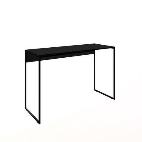 Mesa de Escritório Escrivaninha Bela com Pés em Metal 1,18m