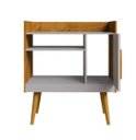Ver imagem 5 de Aparador Buffet Cantinho do Café Ii com Nichos Naturalle Off White Bechara