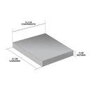 Ver imagem 2 de Bandeja Prolongadora Saro 50 Cm para Assador de Esteira Rchp