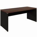 Ver imagem 1 de Mesa Retangular Pé Painel 170x70cm Linha Start Málaga Preto