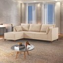 Ver imagem 1 de Sofá de Canto 5 Lugares com Almofadas 268cm Sevilha 