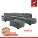 Ver imagem 7 de Sofá de Canto 7 Lugares 204x320cm M89 Martins Estofados