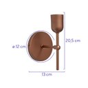 Ver imagem 4 de Arandela Parede Cabeceira Quarto e Lavabo Rose Fosco