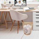 Ver imagem 6 de Kit Escritório Lixeira Aramada Bandeja Organizadora Papel