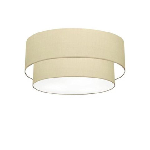 Plafon para Banheiro Cilíndrico Sb-3017 Cúpula Cor Algodão Crú