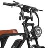 Bicicleta Elétrica 16 Gts M1 Freio Hidráulico 7v Shimano Suspensão E-bike V8 Mini 500w 10.4ah - 4