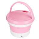 Ver imagem 3 de Mini Maquina de Lavar Portatil Balde Retratil Dobravel 7 Litros Roupa Intima Limpeza Inteligente Aut