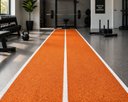 Ver imagem 3 de Grama Sintética Fitgrass Track Laranja 12mm 20m² com Marcações Brancas Pista