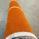 Ver imagem 5 de Grama Sintética Fitgrass Track Laranja 12mm 20m² com Marcações Brancas Pista