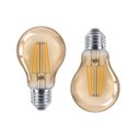 Ver imagem 1 de 2 Lâmpada de Filamento Led A60 4w Âmbar 2200k Bivolt Retrô Vintage