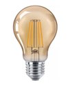 Ver imagem 2 de 2 Lâmpada de Filamento Led A60 4w Âmbar 2200k Bivolt Retrô Vintage