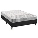 Ver imagem 1 de Cama Box Casal: Colchão Espuma D33 Anjos Orthosono + Base CRC Suede Gray(138x188)