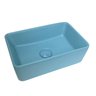 Cuba de Apoio Evier Verde Aqua 36x23x12 Banheiro Pequeno - 6